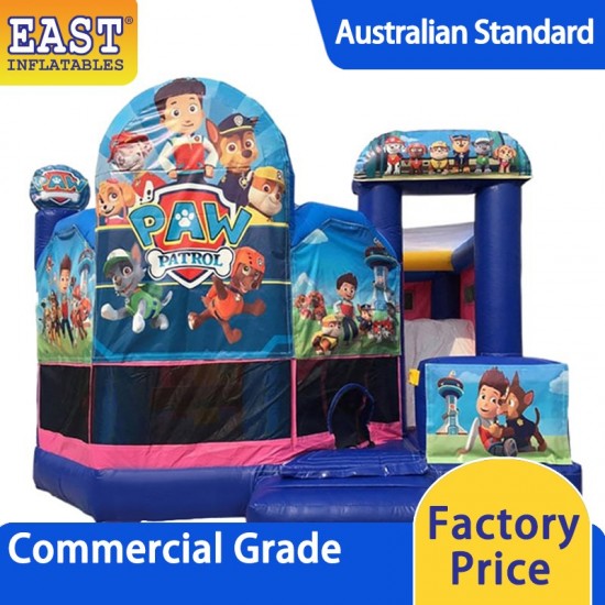 Paw Patrol Jumping Castle With Slide