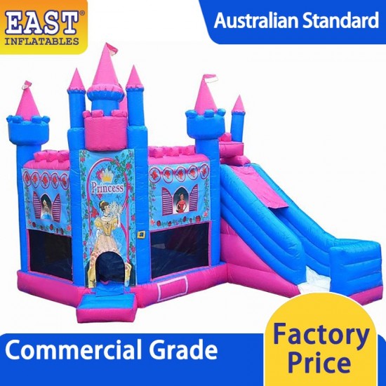 Princess Jumping Castle With Slide