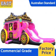 Princess Carriage Jumping Castle Princess Carriage Jumping Castle