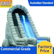 Roaring River Dual Lane Inflatable Dry Slide Roaring River Dual Lane Inflatable Dry Slide