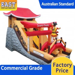 Samurai Temple Inflatable Slide Samurai Temple Inflatable Slide