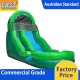 Green Inflatable Water Slide