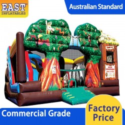Safari Experience Inflatable Obstacle Course Safari Experience Inflatable Obstacle Course