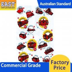 Inflatable Obstacle Course 5k Inflatable Obstacle Course 5k