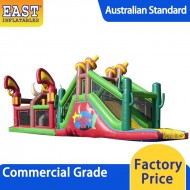 Cowboy Inflatable Assault Course Cowboy Inflatable Assault Course