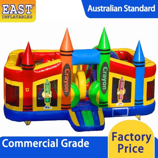 Crayon Toddler Bounce House