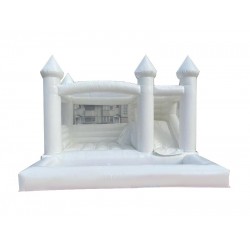 White Jumping Castle And Slide Ball Pit White Jumping Castle And Slide Ball Pit