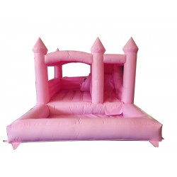Macaron Pink Toddler Wedding Bouncer Macaron Pink Toddler Wedding Bouncer