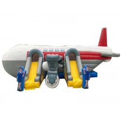 Airplane Bounce House Combo Unit Airplane Bounce House Combo Unit