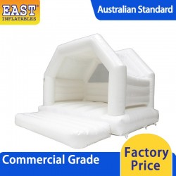 White Wedding Bouncy Castle