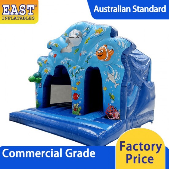 Commercial Bouncy Castle With Slide