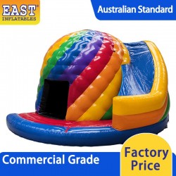 Disco Bouncy Castle With Slide Disco Bouncy Castle With Slide