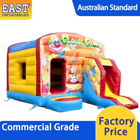 Clown Bouncy Castle With Slide