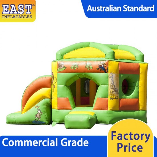 Pentagon Jungle Bouncy Castle