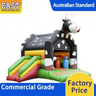 Cow Inflatable Bouncy Castle With Slide Cow Inflatable Bouncy Castle With Slide