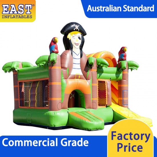 Pirate Bouncy Castle With Slide Pirate Bouncy Castle With Slide