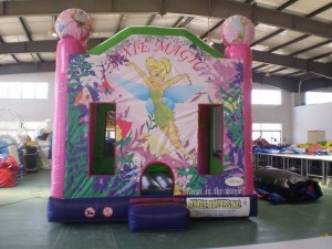 How do you assemble a jumping castle?