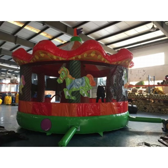 Inflatable Fun Carousel Bouncy House