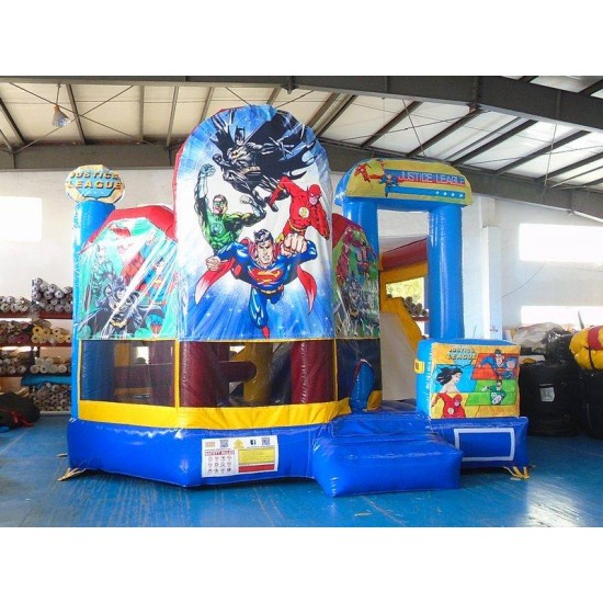 Justice League Jumping Castle Combo