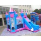 Princess Jumping Castle With Slide