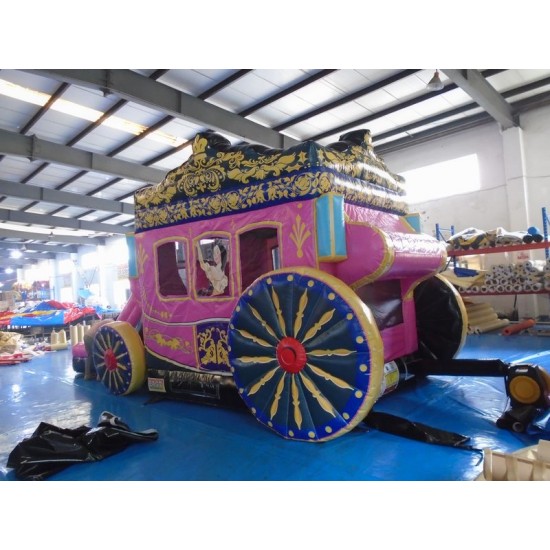 Princess Carriage Jumping Castle