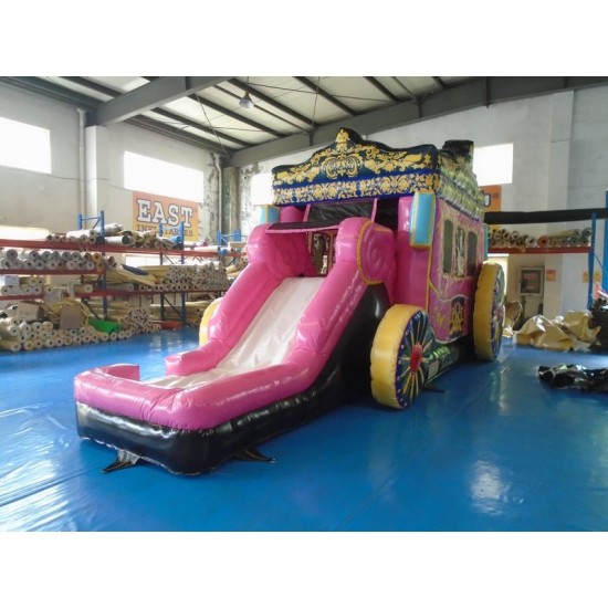 Princess Carriage Jumping Castle