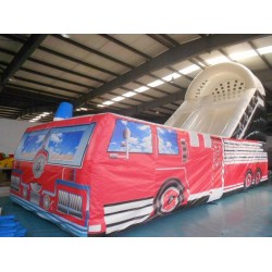 Fire Truck Inflatable Slide Fire Truck Inflatable Slide