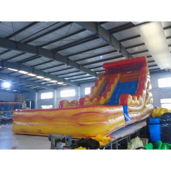 Fire And Ice Inflatable Water Slide