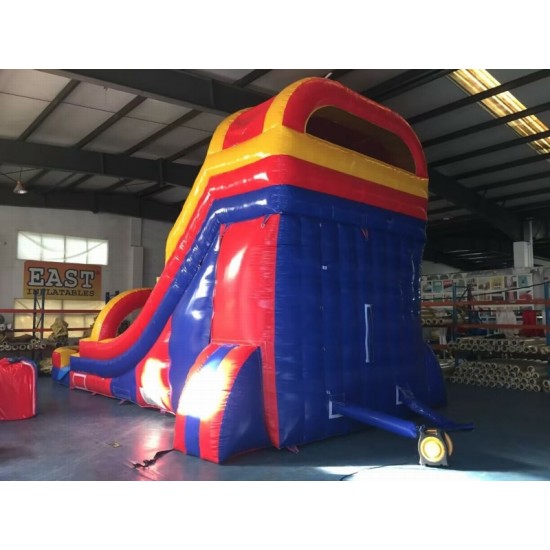 Rainbow Water Slide Inflatable