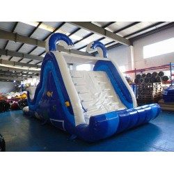 Backyard Inflatable Pool Slide Backyard Inflatable Pool Slide