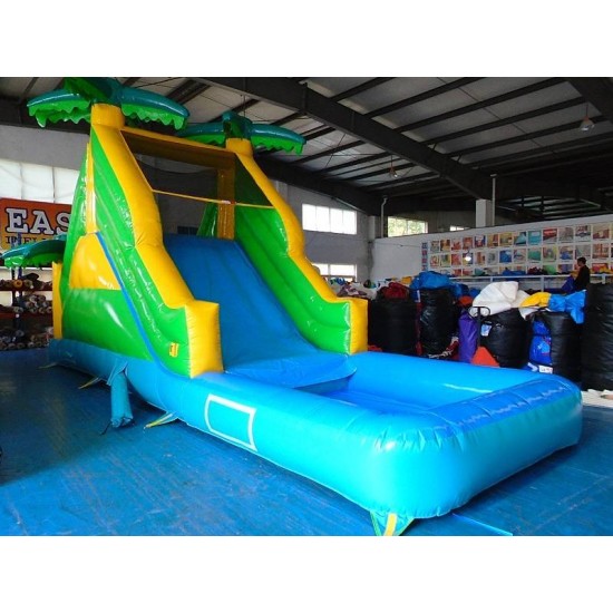 Kids Inflatable Pool With Slide