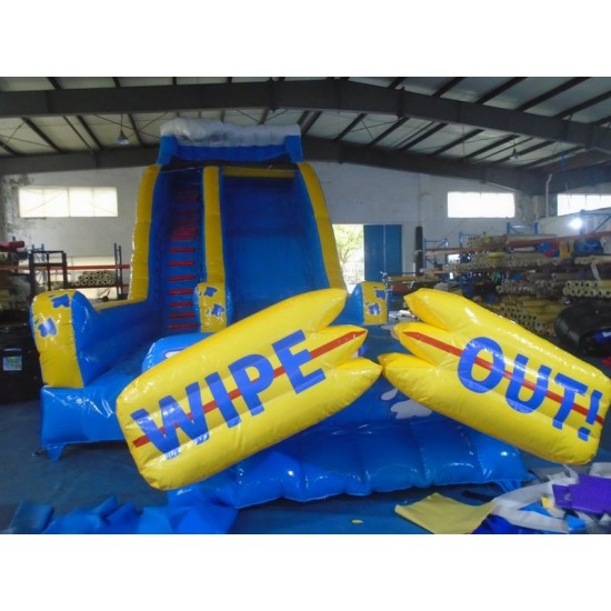 Wipeout Inflatable Water Slide