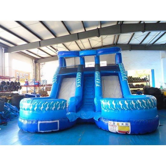 Double Water Slide Inflatable