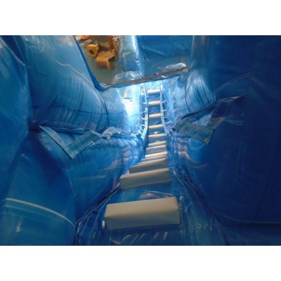 Blue Wave Dual Water Slide