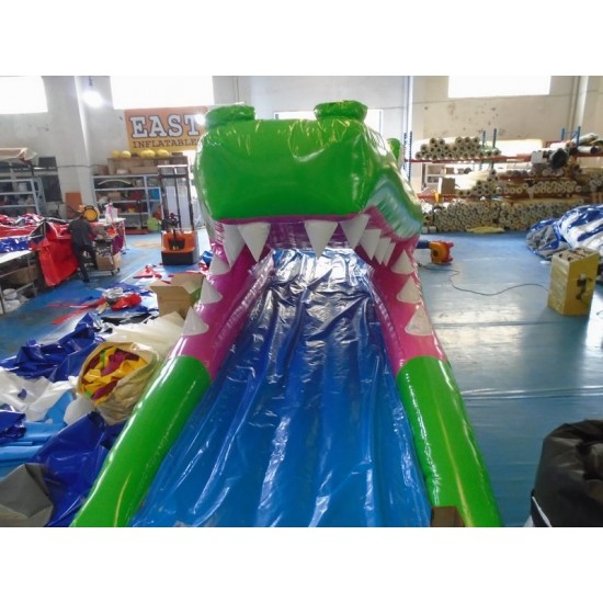 Crocodile Inflatable Water Slide