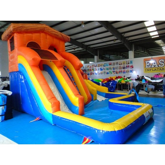 Inflatable Bounce House Water Slide