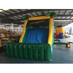 Backyard Tropical Obstacle Course