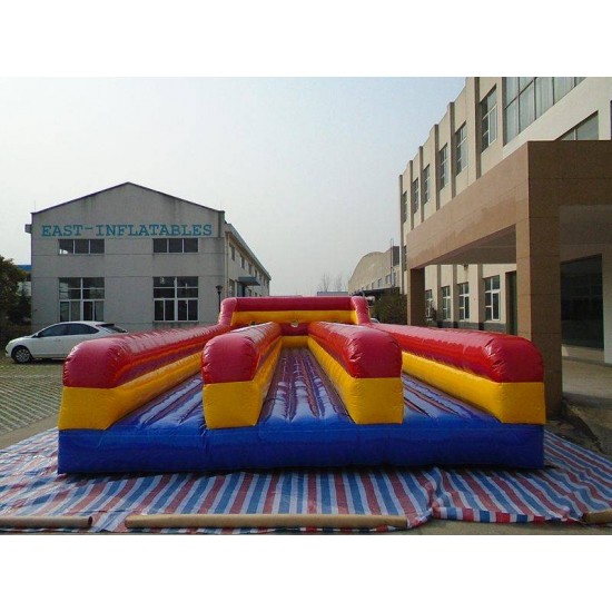 Inflatable Bungee Run Three Lane