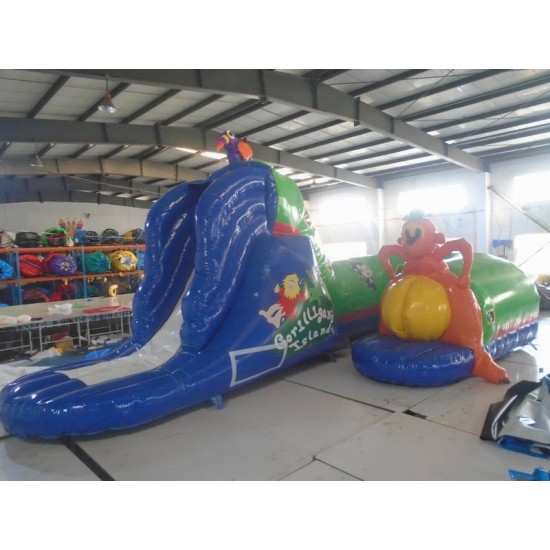 Inflatable Caterpillar Crawl