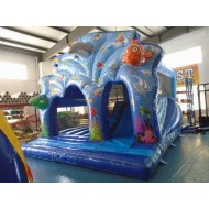 Commercial Bouncy Castle With Slide Commercial Bouncy Castle With Slide