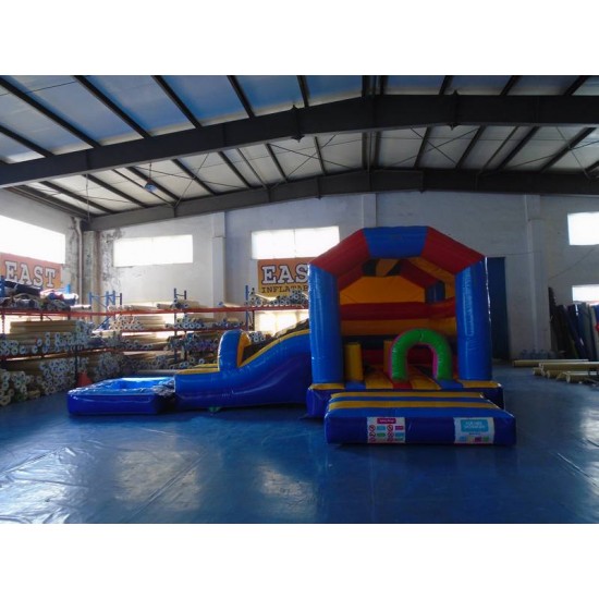 Beach Bouncy Castle With Slide