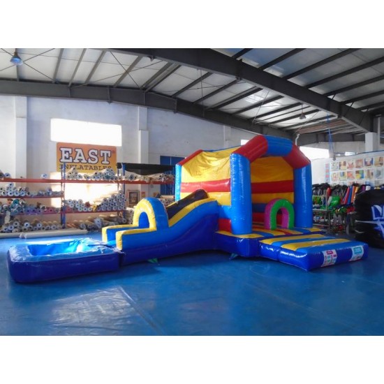 Beach Bouncy Castle With Slide