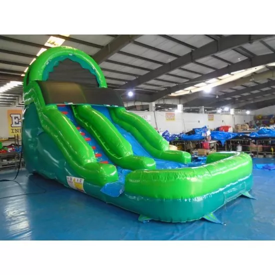 Green Inflatable Water Slide, Buy Green Inflatable Water Slide ...