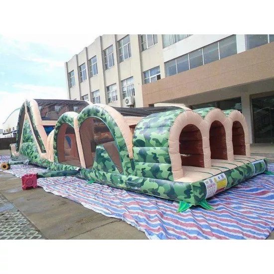 Army Inflatable Obstacle Course Army Inflatable Obstacle Course