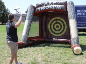 Inflatable Axe Throwing: A Safe and Thrilling Adventure